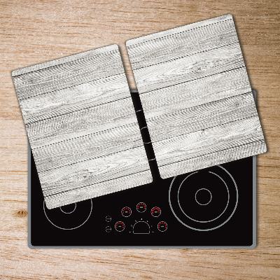 Chopping board glass Wooden background