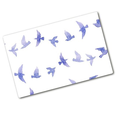 Chopping board glass Swallows