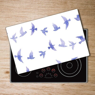 Chopping board glass Swallows