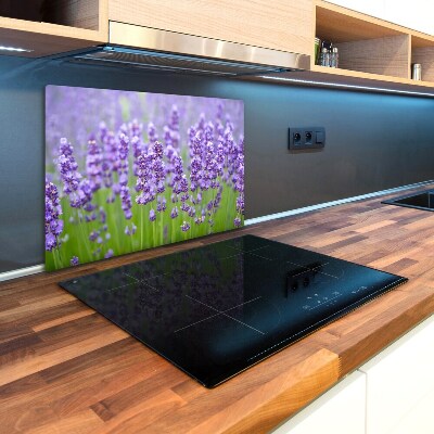 Glass chopping board Lavender