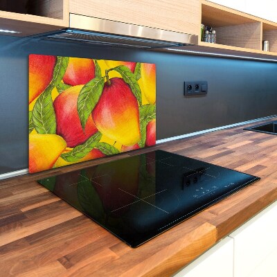 Chopping board glass Mango