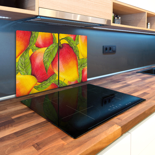 Chopping board glass Mango