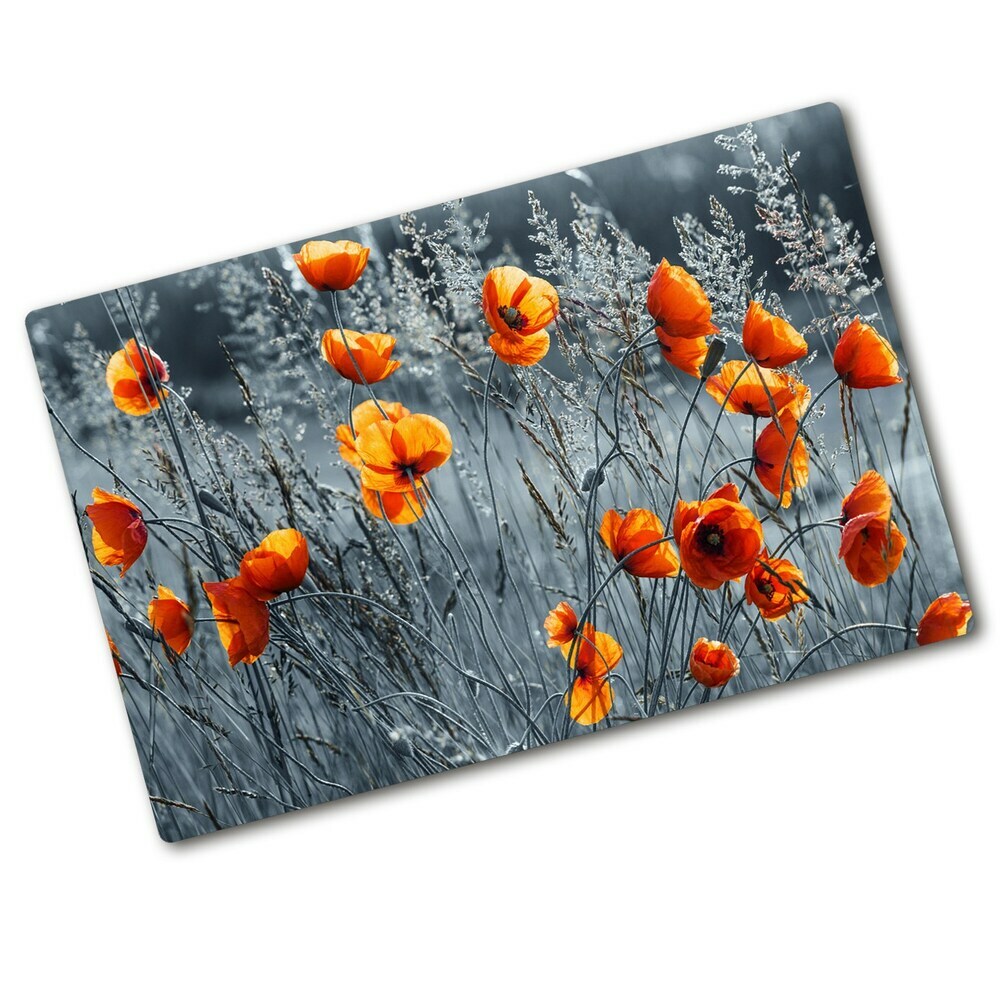 Chopping board Field poppy seed