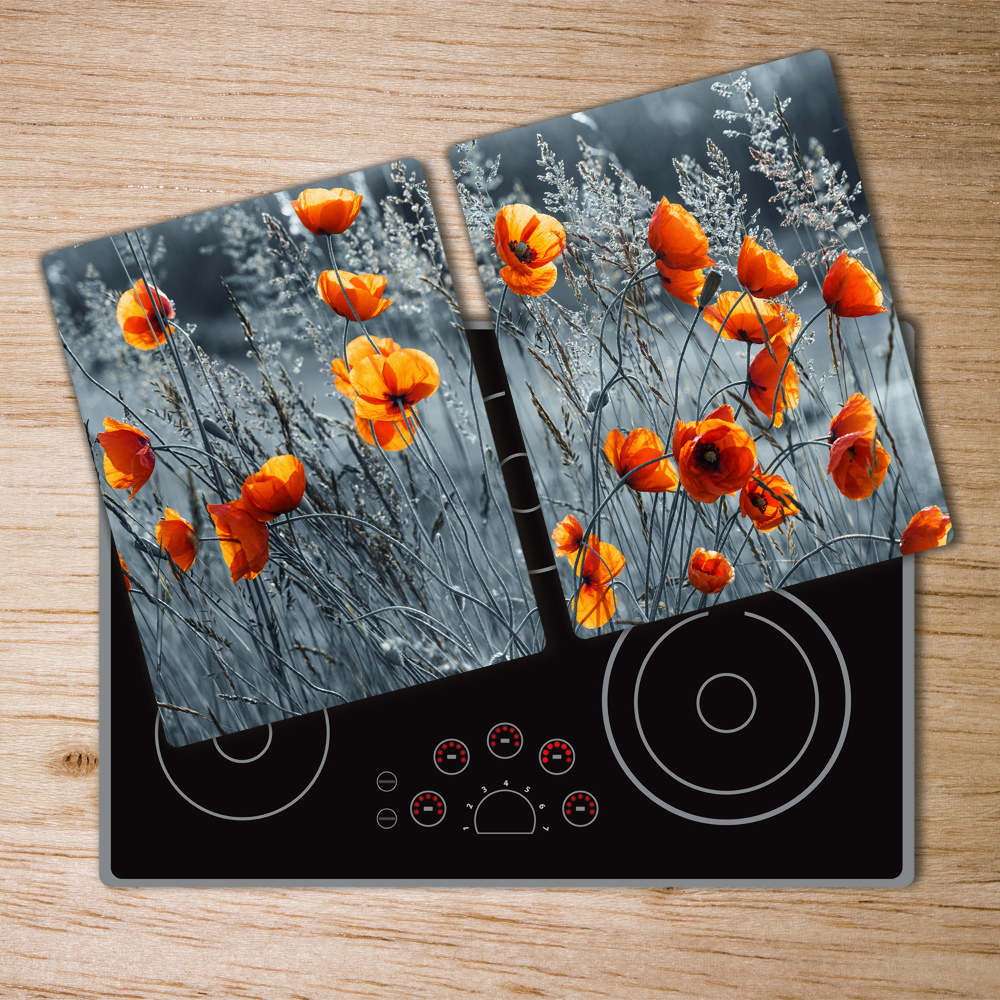 Chopping board Field poppy seed