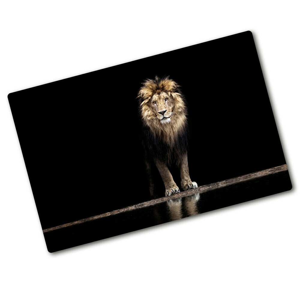 Cutting board Portrait of a lion