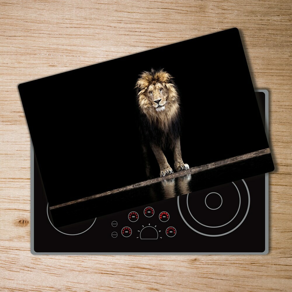 Cutting board Portrait of a lion