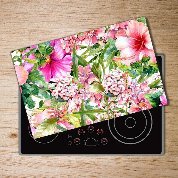 Cutting board Floral pattern