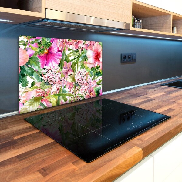 Cutting board Floral pattern