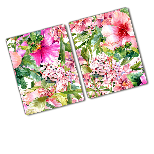 Cutting board Floral pattern