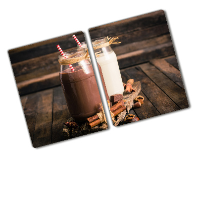 Cutting board Cocktails in jars