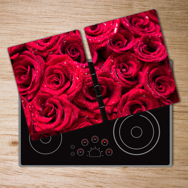 Cutting board Drops on roses