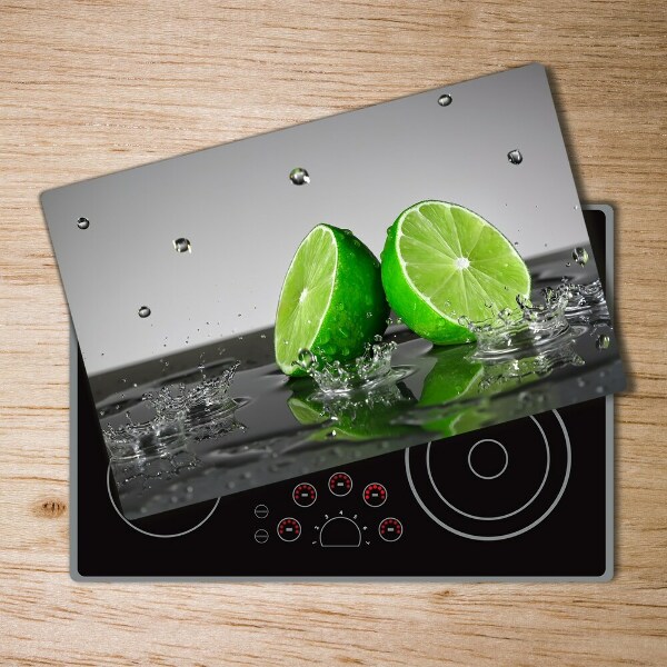 Chopping board glass Lime