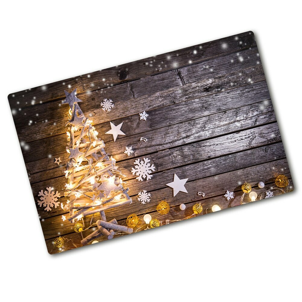 Cutting board Illuminated Christmas tree