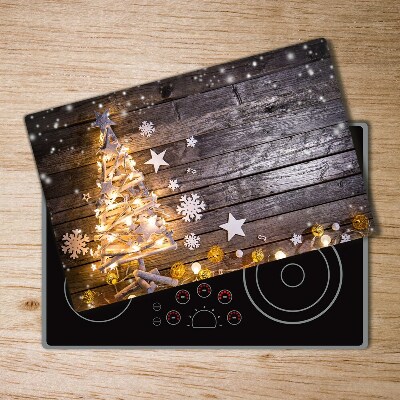 Cutting board Illuminated Christmas tree