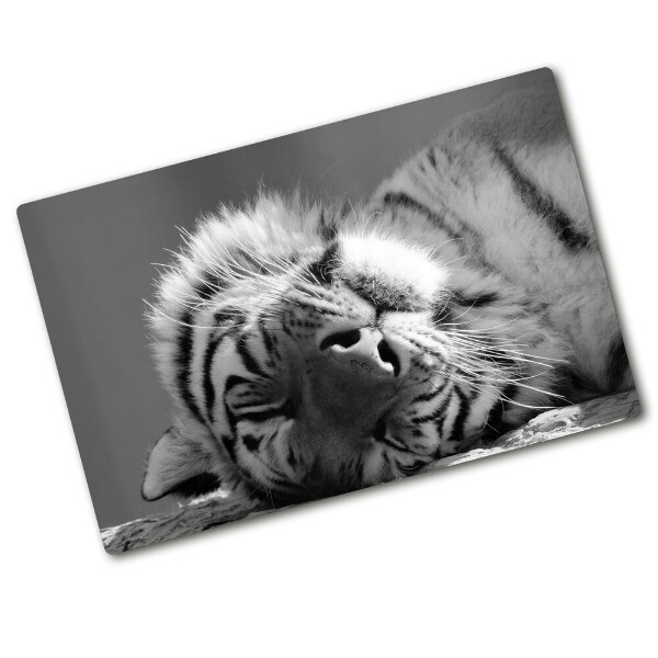 Chopping board Sleepy Tiger