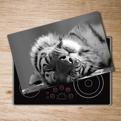 Chopping board Sleepy Tiger