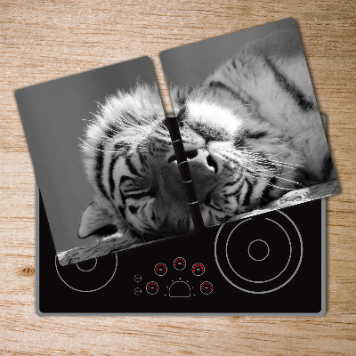 Chopping board Sleepy Tiger