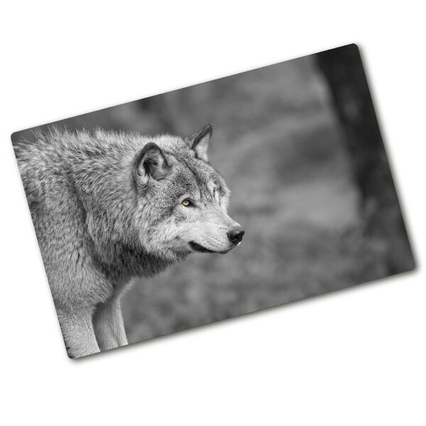 Chopping board Gray wolf