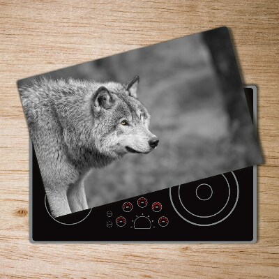 Chopping board Gray wolf