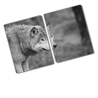 Chopping board Gray wolf