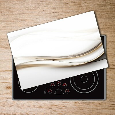 Chopping board glass Wave abstraction