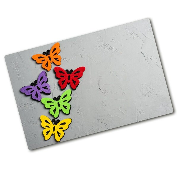 Chopping board Colorful butterflies