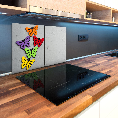 Chopping board Colorful butterflies