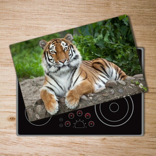 Chopping board Siberian tiger