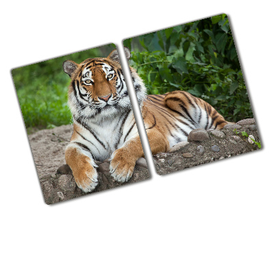 Chopping board Siberian tiger