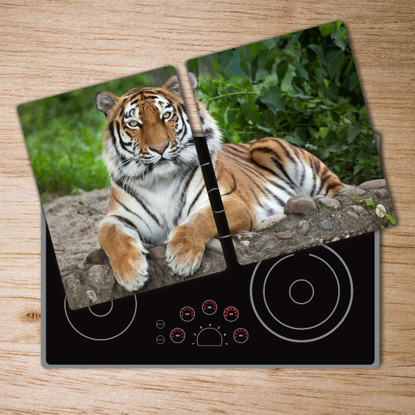 Chopping board Siberian tiger