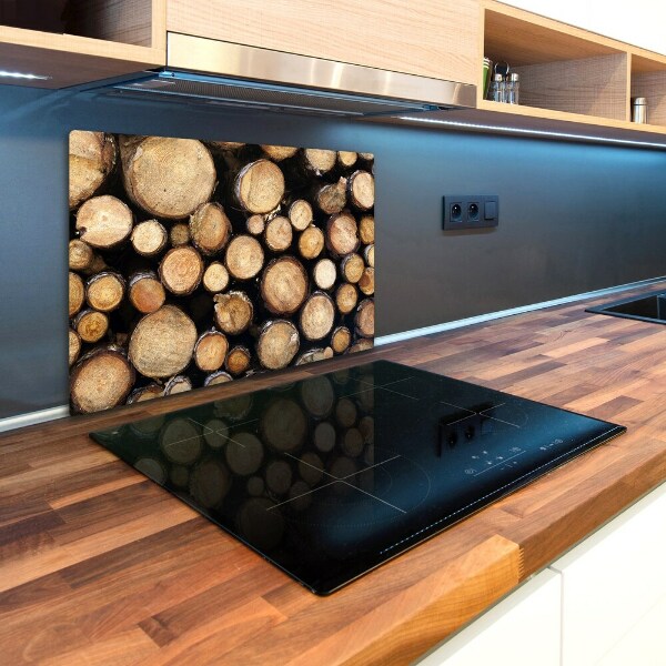 Glass chopping board Logs