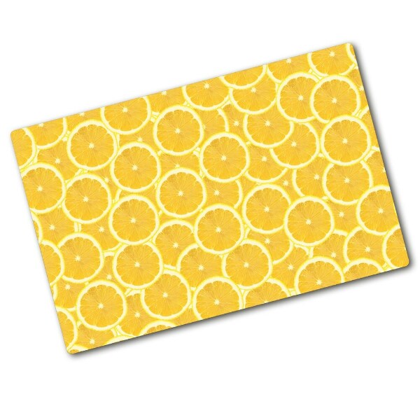 Chopping board Lemon slices