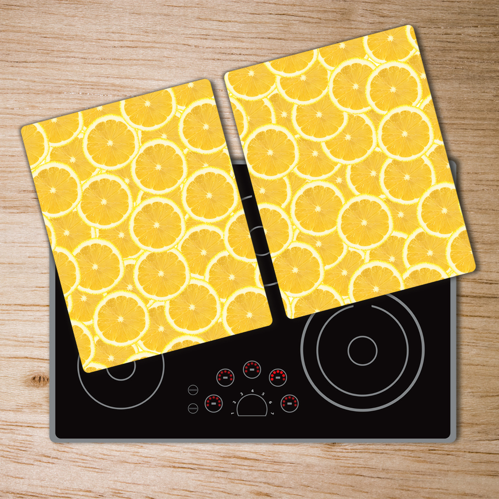 Chopping board Lemon slices