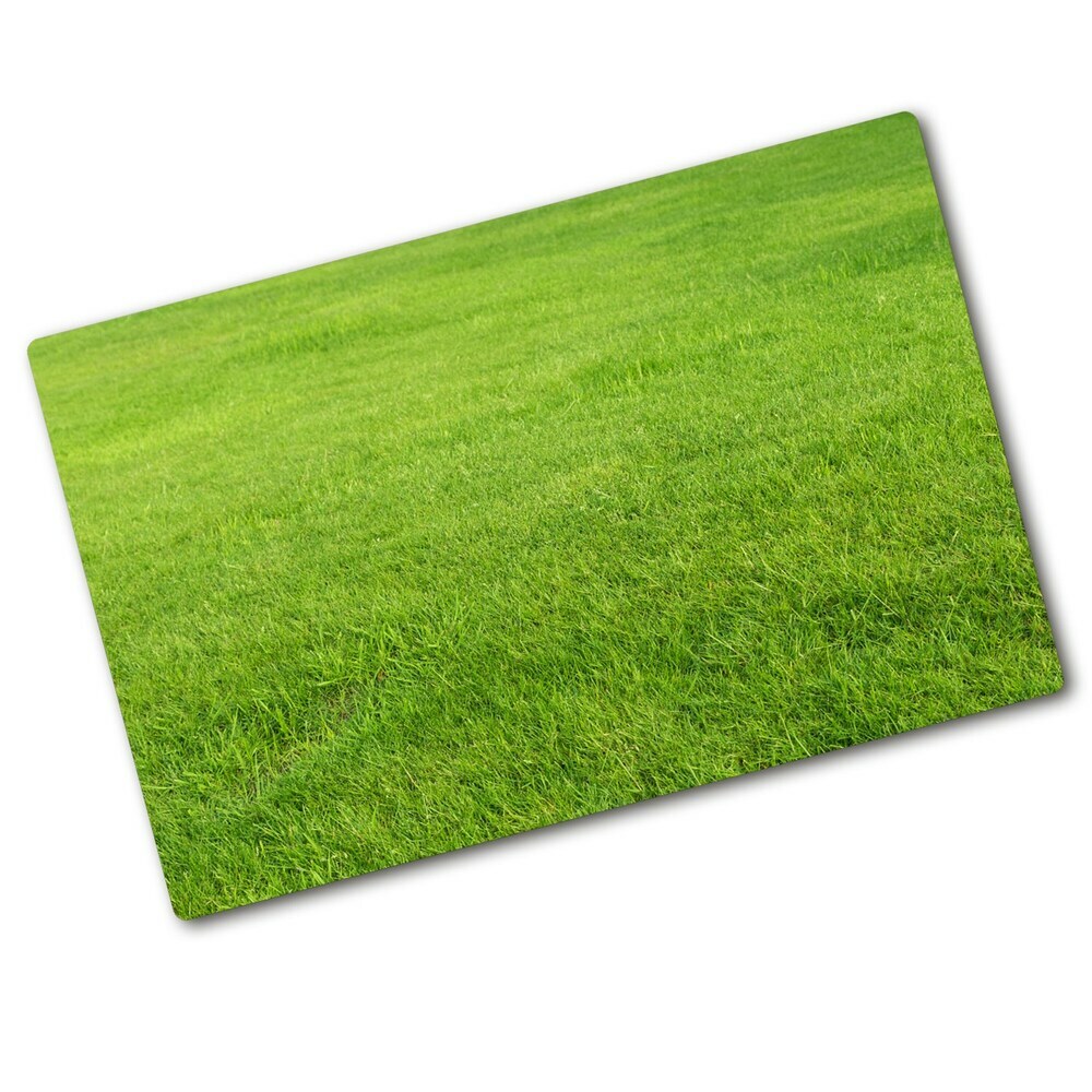 Chopping board green grass