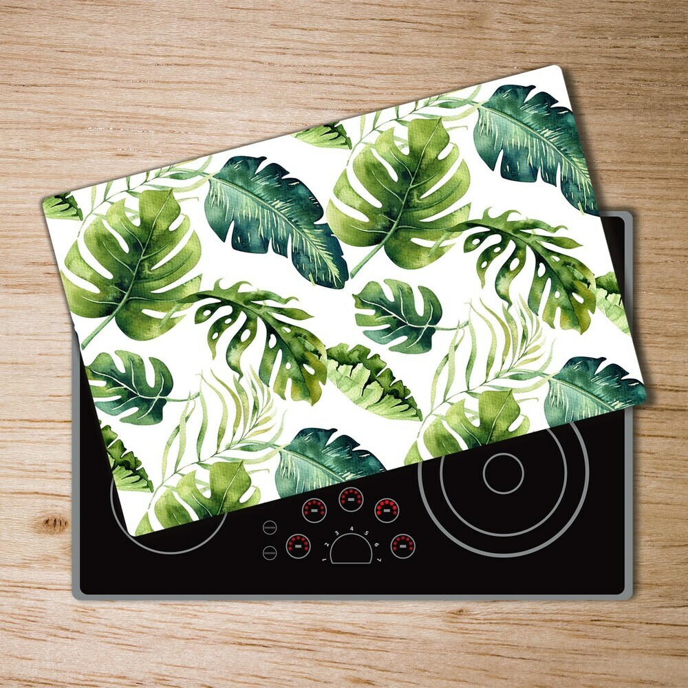 Chopping board Tropical leaves