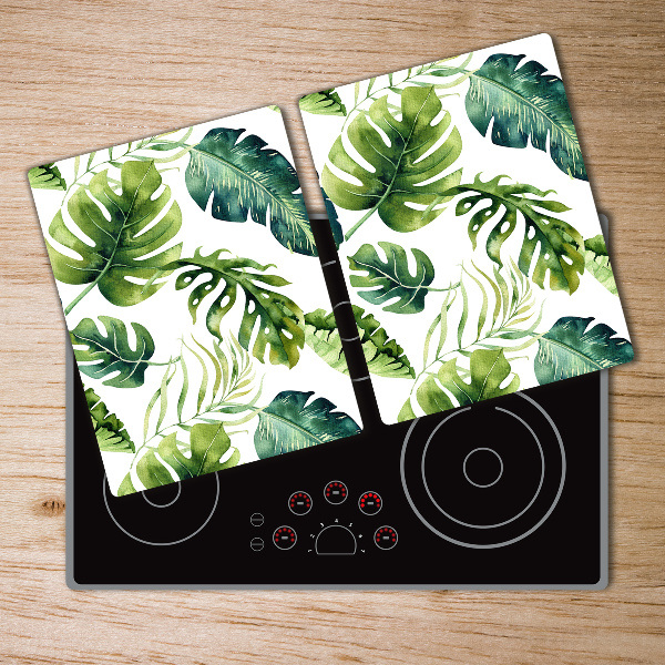 Chopping board Tropical leaves