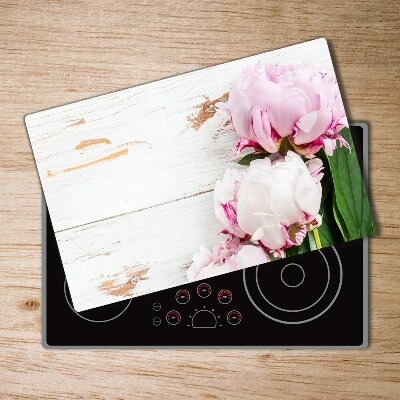 Cutting board Peonies