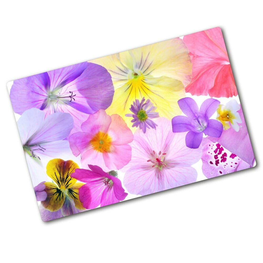 Cutting board Pansies