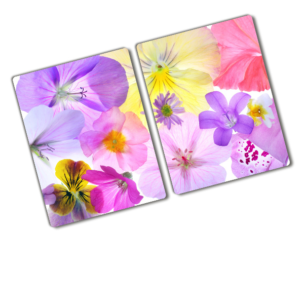 Cutting board Pansies