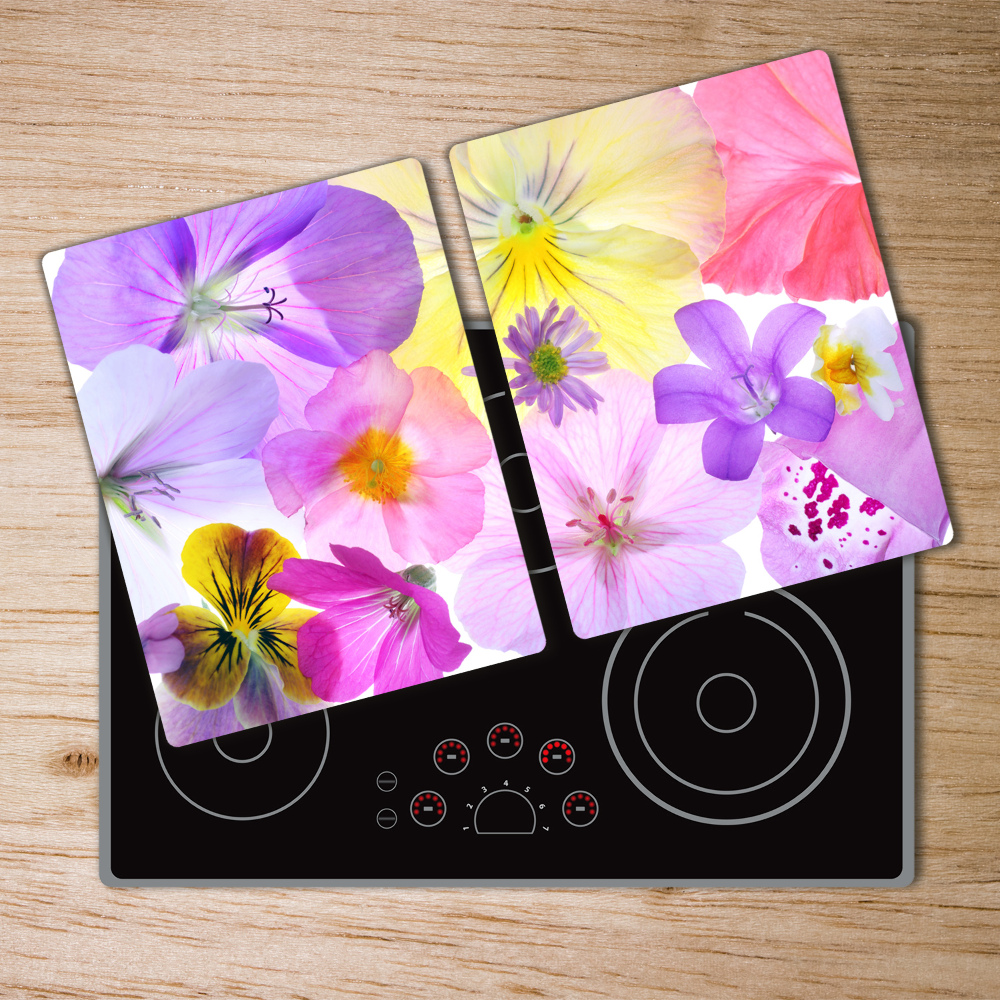 Cutting board Pansies