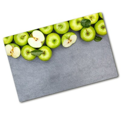 Chopping board Green apples