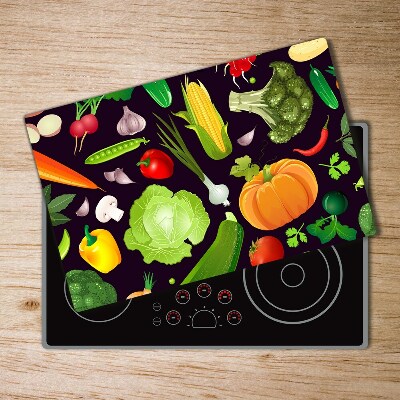 Chopping board Colorful vegetables