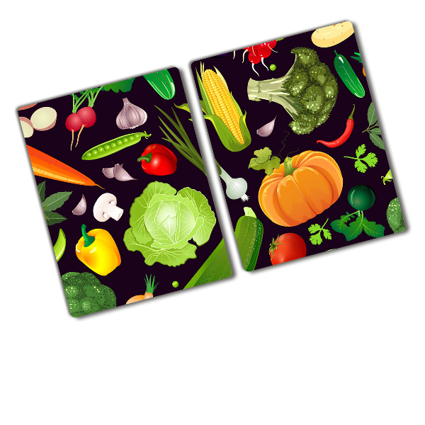 Chopping board Colorful vegetables