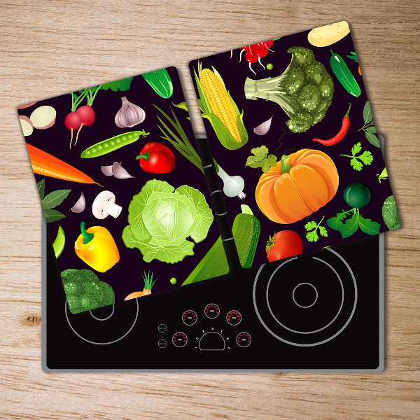 Chopping board Colorful vegetables