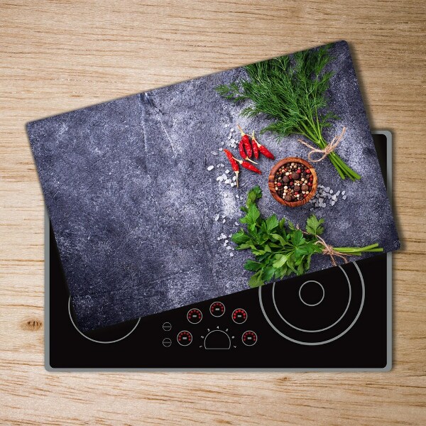 Chopping board Herbs and spices