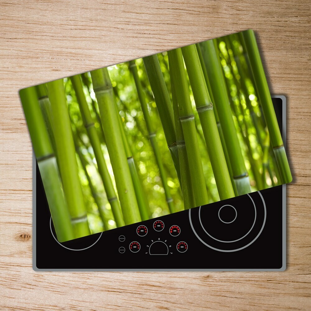 Chopping board glass Bamboo