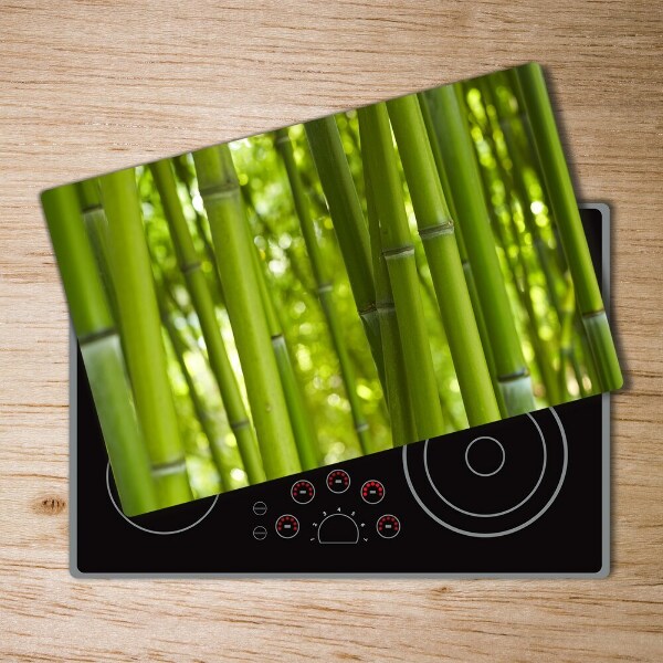 Chopping board glass Bamboo