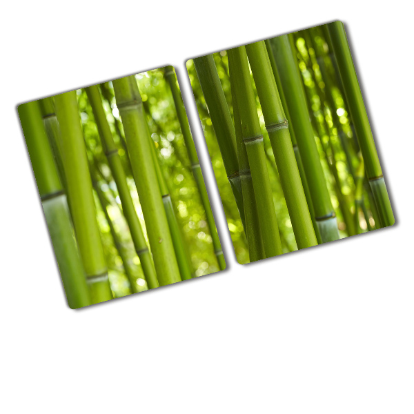 Chopping board glass Bamboo