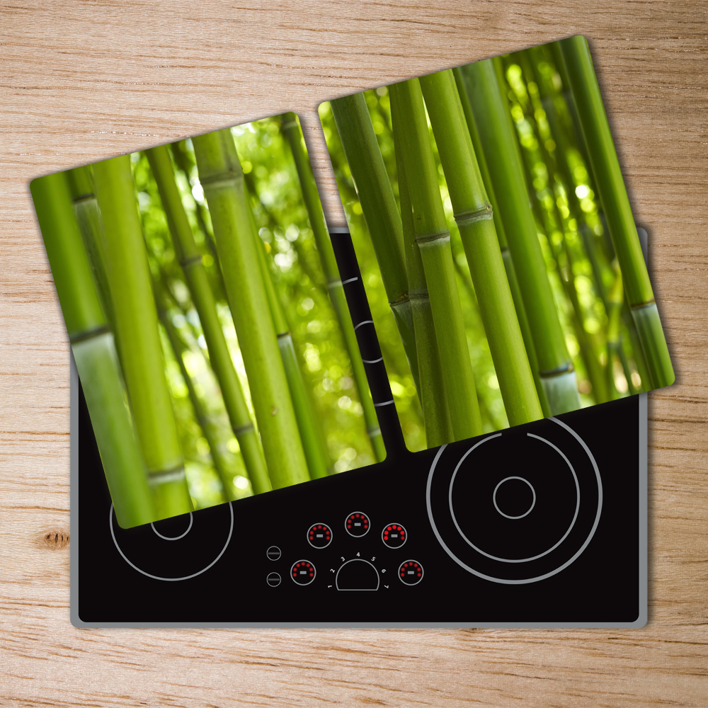 Chopping board glass Bamboo