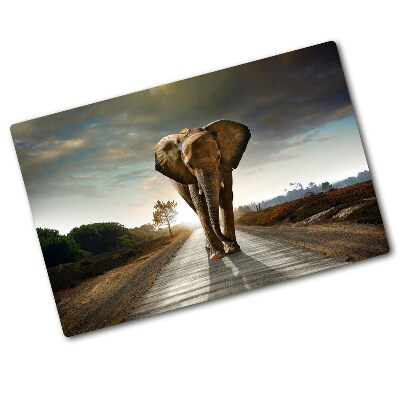 Chopping board Walking the elephant